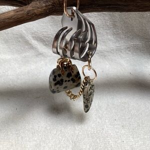 Fork and purse neckless.